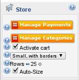 Configure the online store Configure the online store