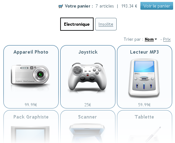Cr&eacute;er un site marchand