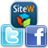 SiteW on facebook and twitter