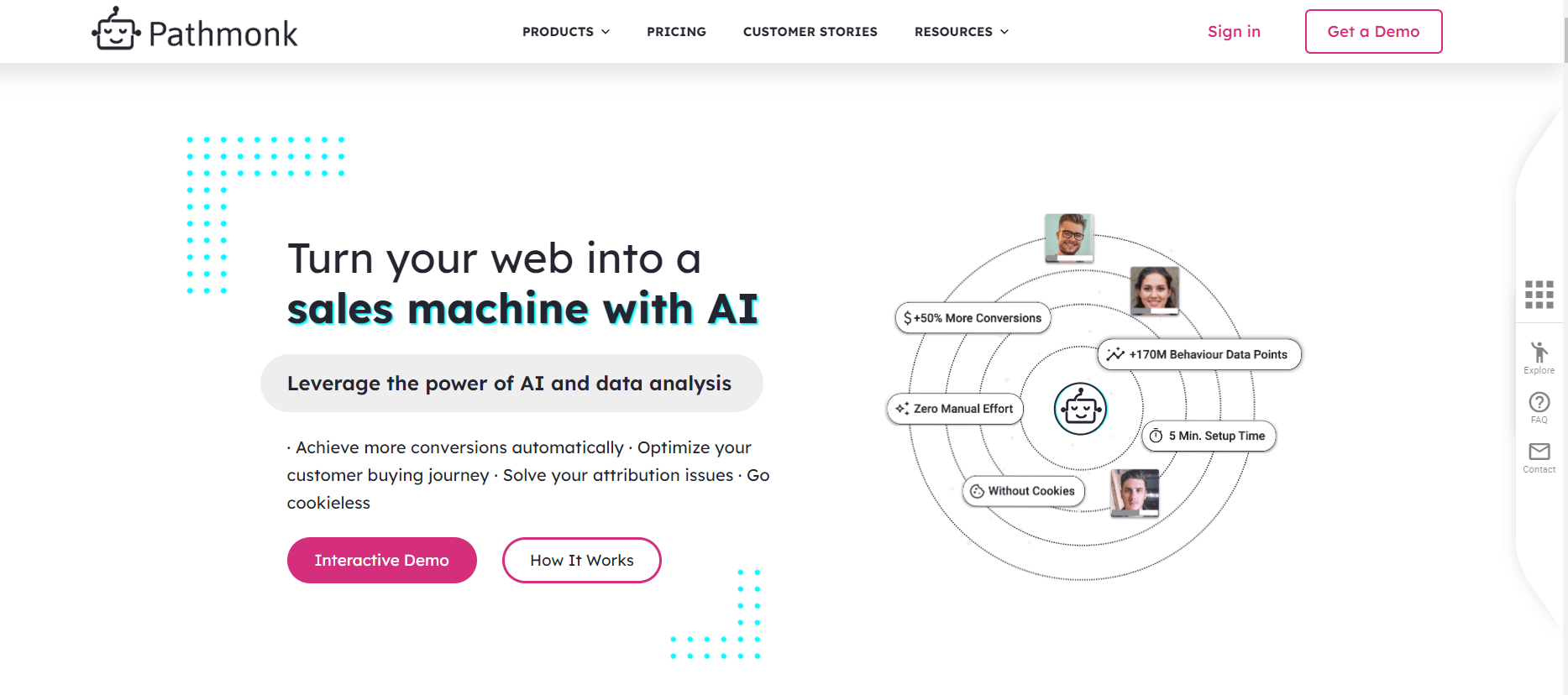 Outils IA pour optimiser votre taux de conversion : Pathmonk