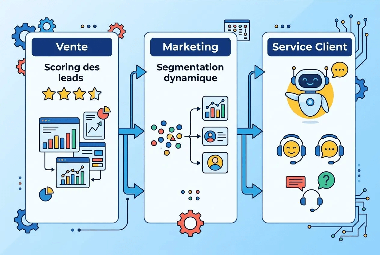utilisation d'un CRM IA