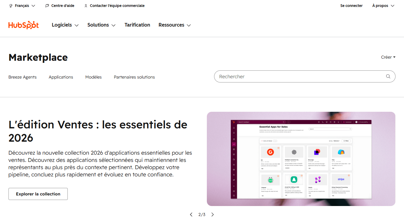 Marketlplace HubSpot
