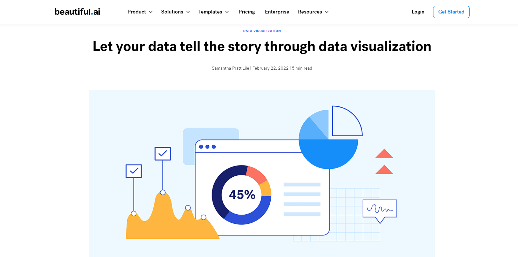 Outils IA pour communication d'entreprise et relations presse : Beautiful.ai