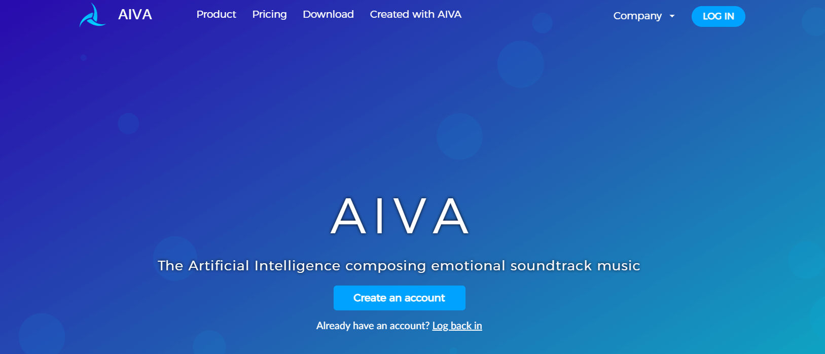 Outils IA musique : Aiva