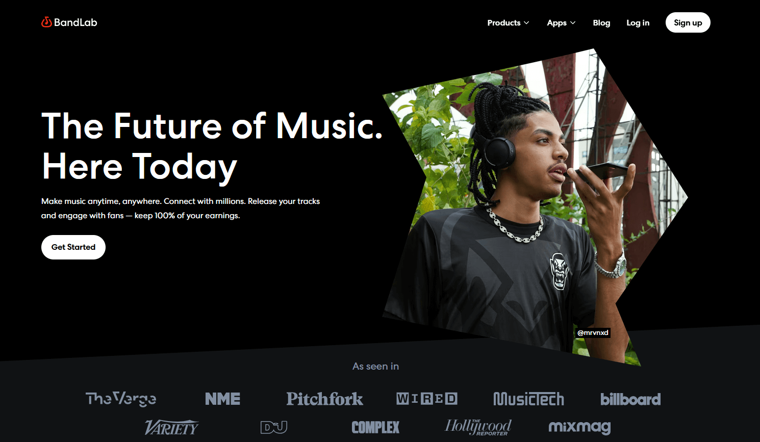 BandLab SongStarter, royalty-free song generator