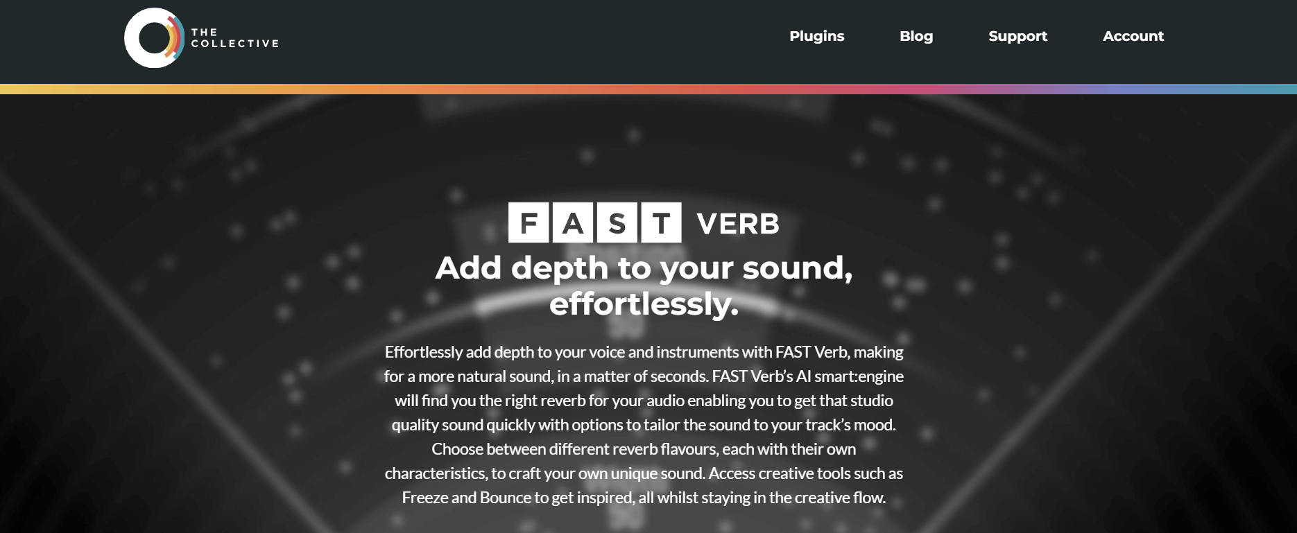 Outils IA musique : Focusrite FAST Verb