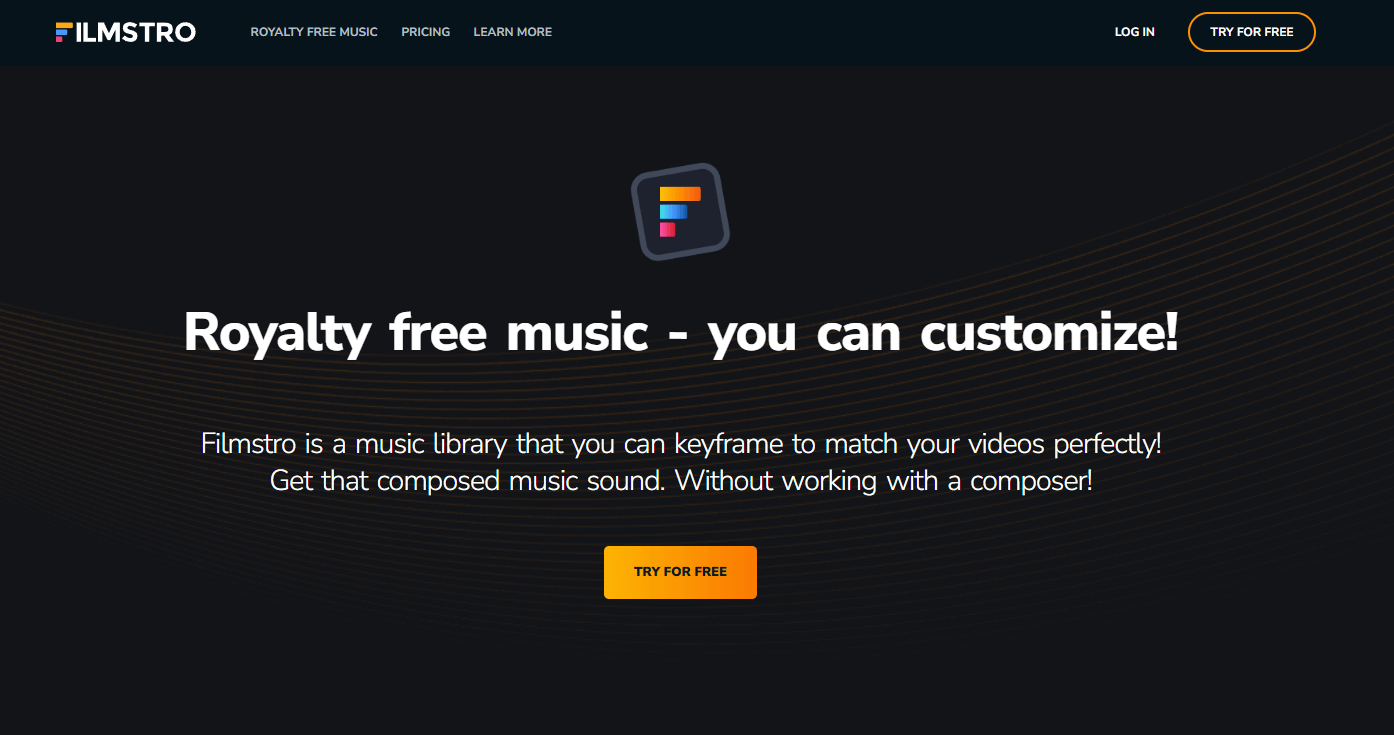 homepage Filmstro