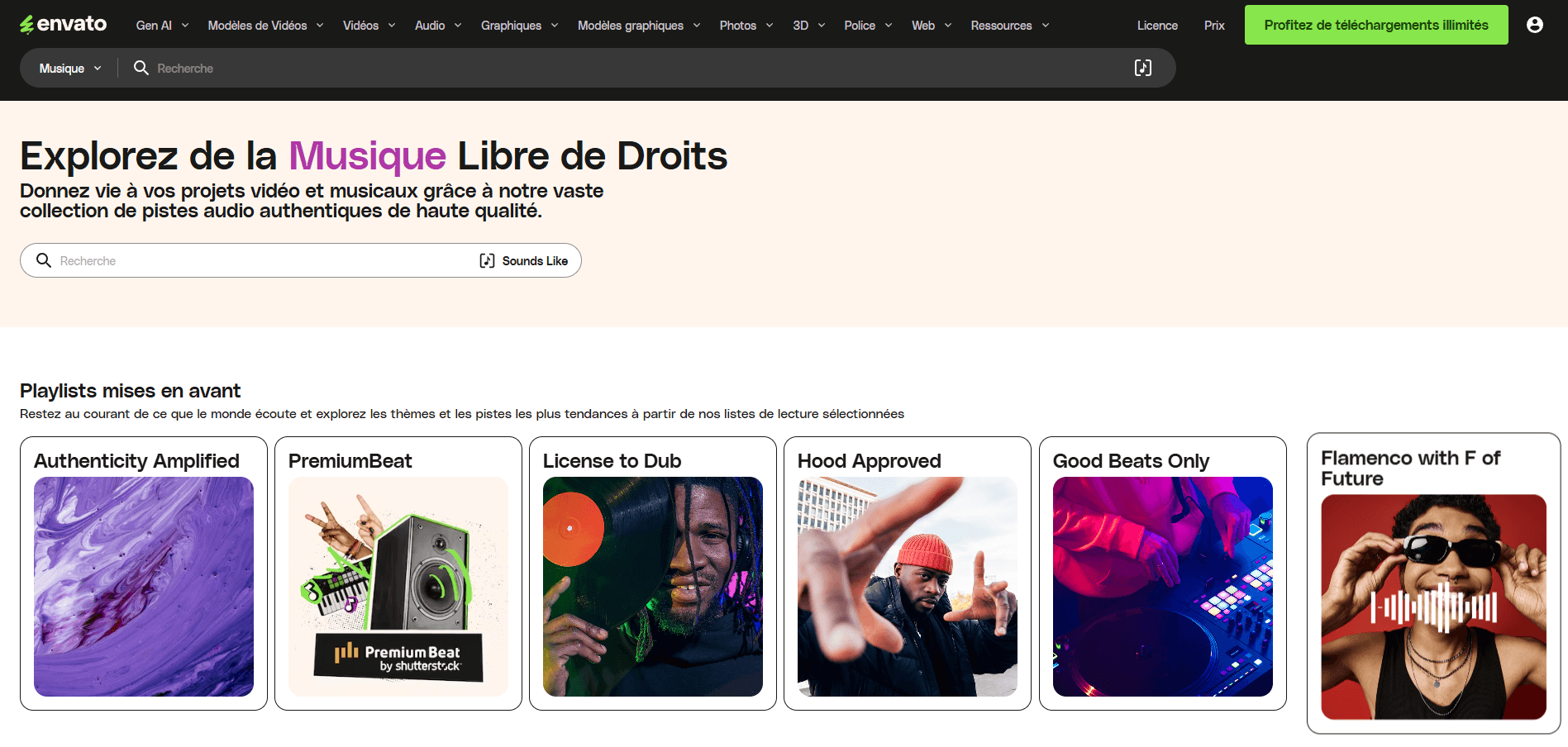 hoempage Envato