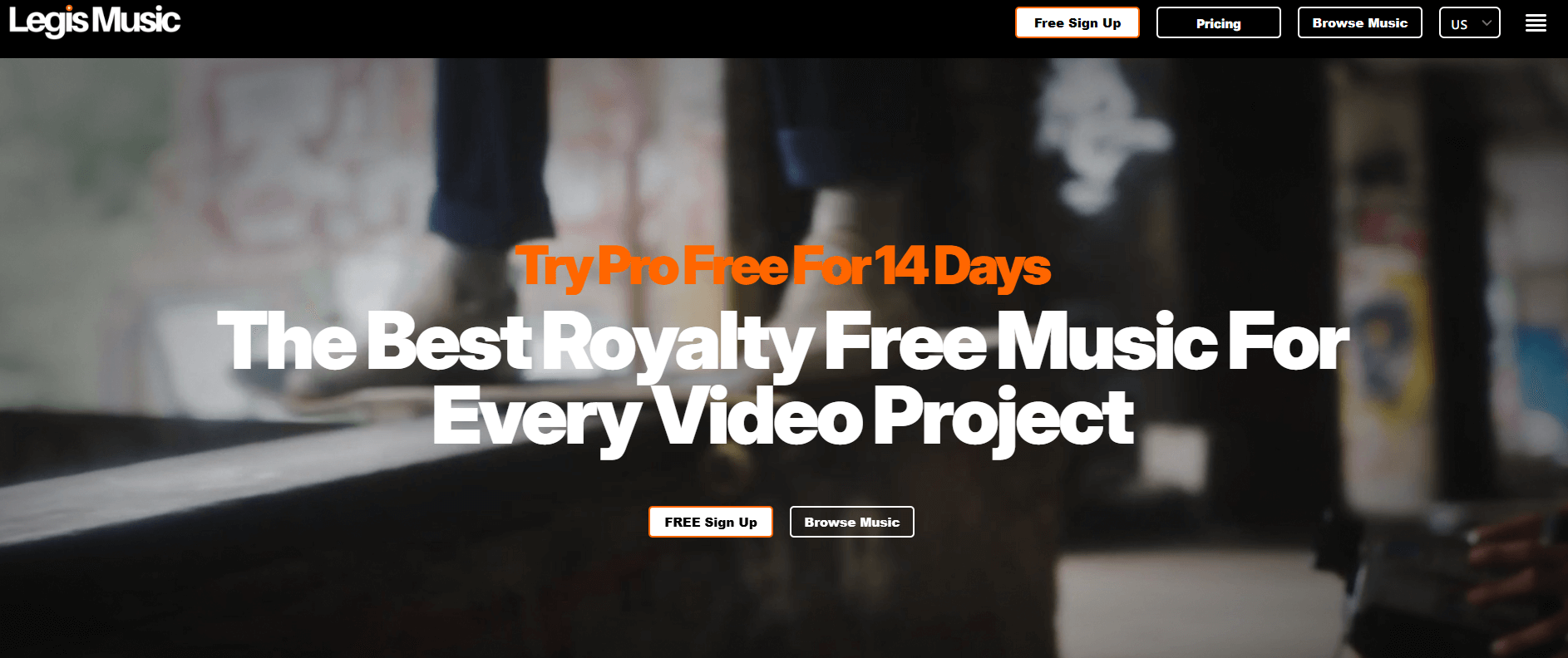 homepage Legis Music