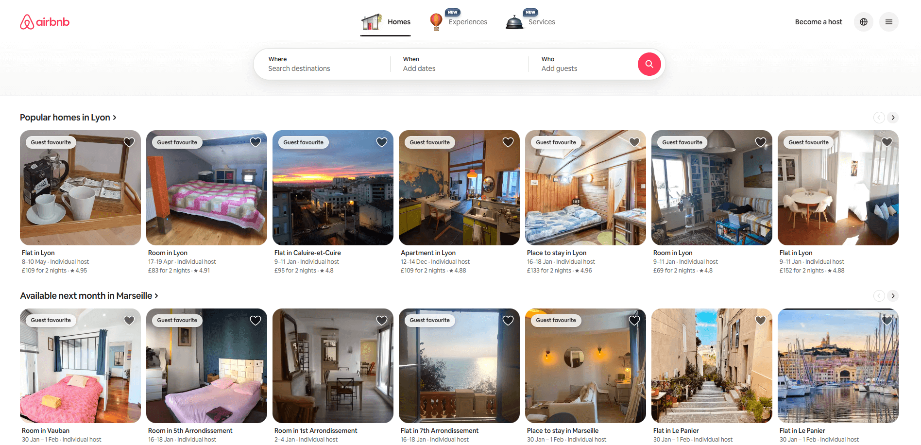 personalization on AirBnB