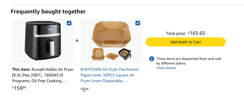 cross selling on Amazon