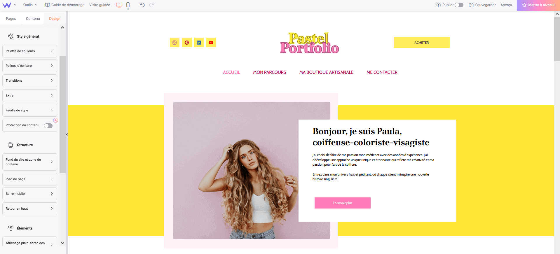 Editeur SiteW