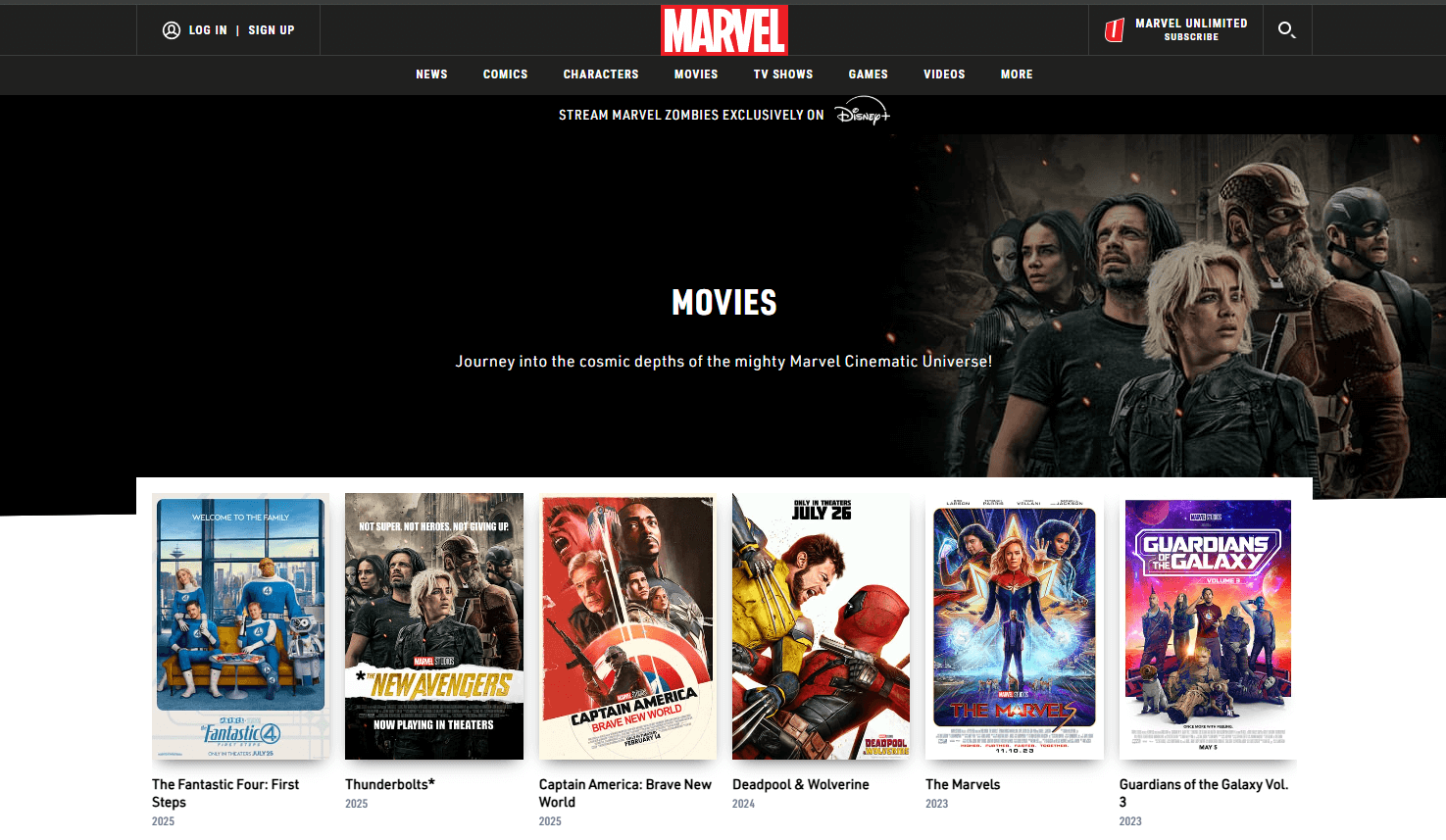 exemple de ciblage client de Marvel