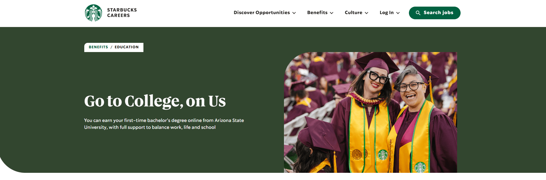 Programme éducation de Starbucks