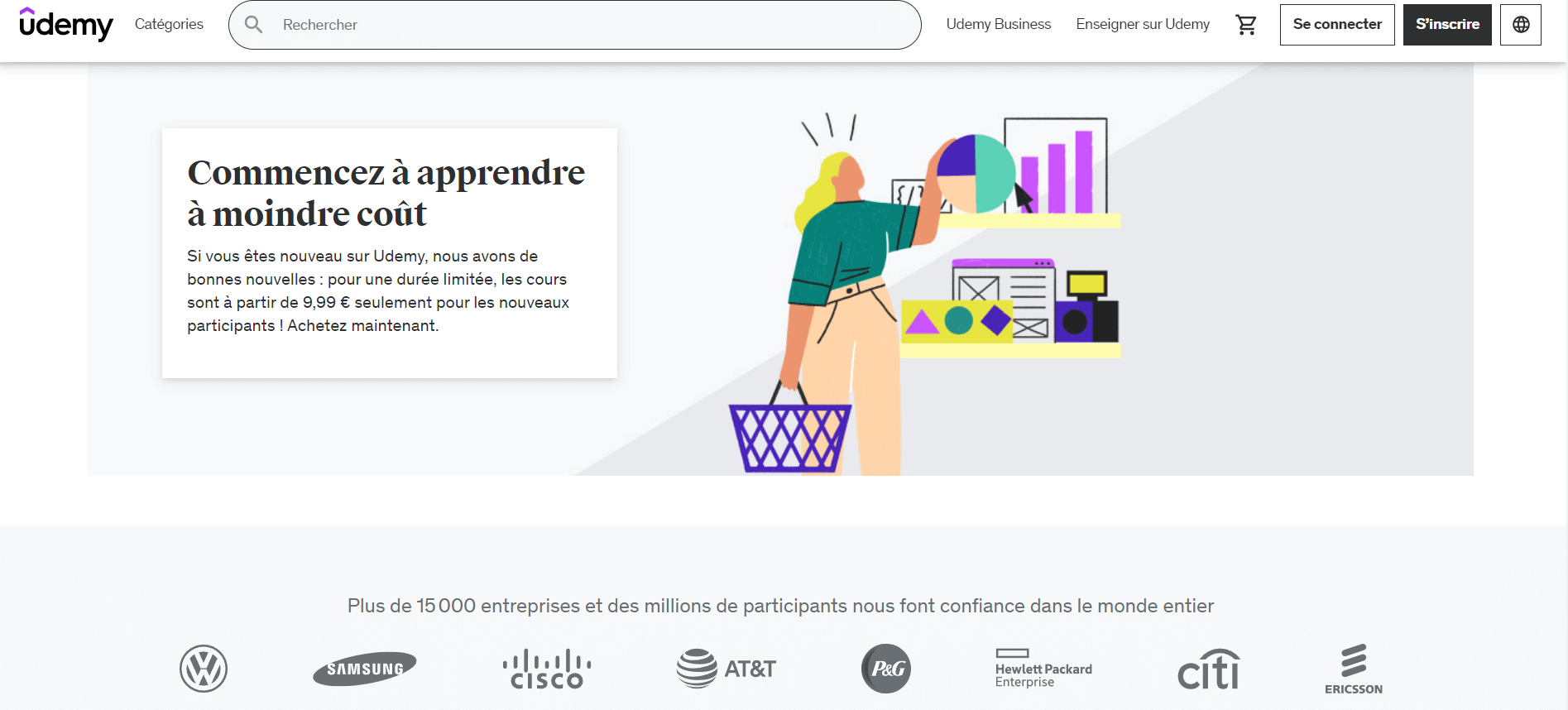 Se former en ligne avec Udemy