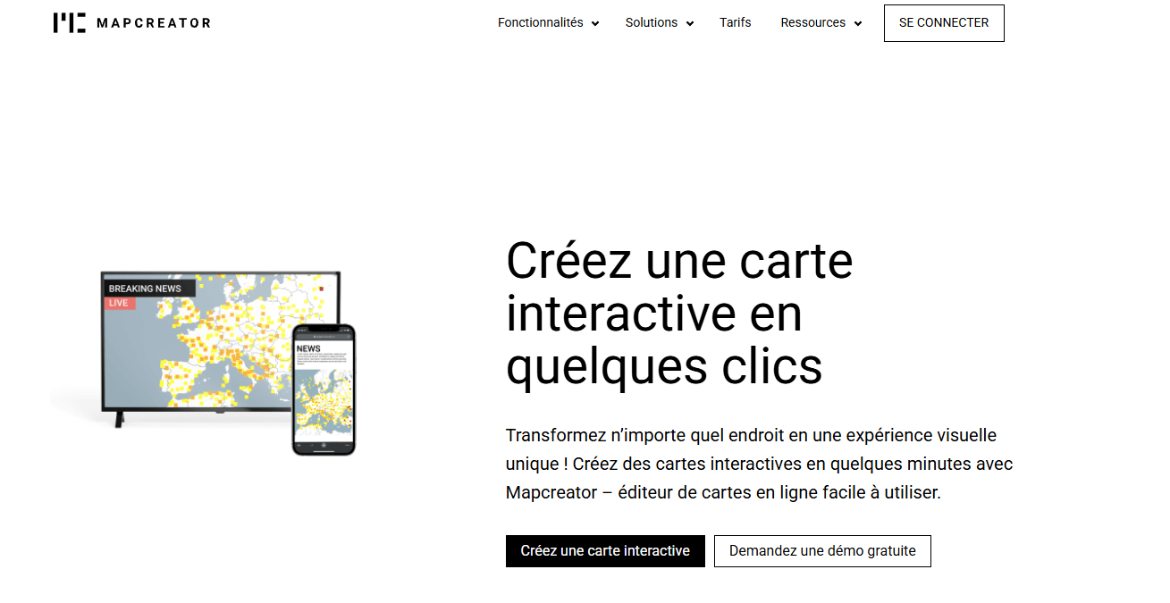 map creator pour créer des cartes interactives carte interactive