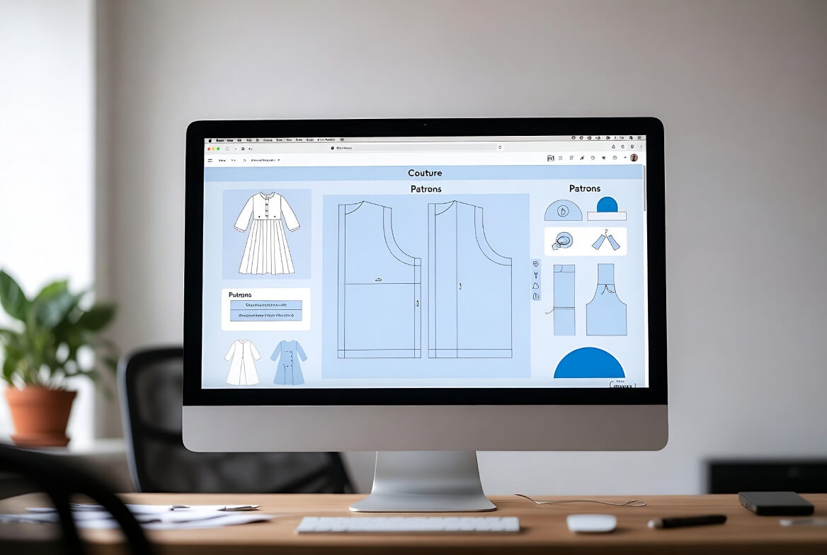 créer un site internet de couture création site couture