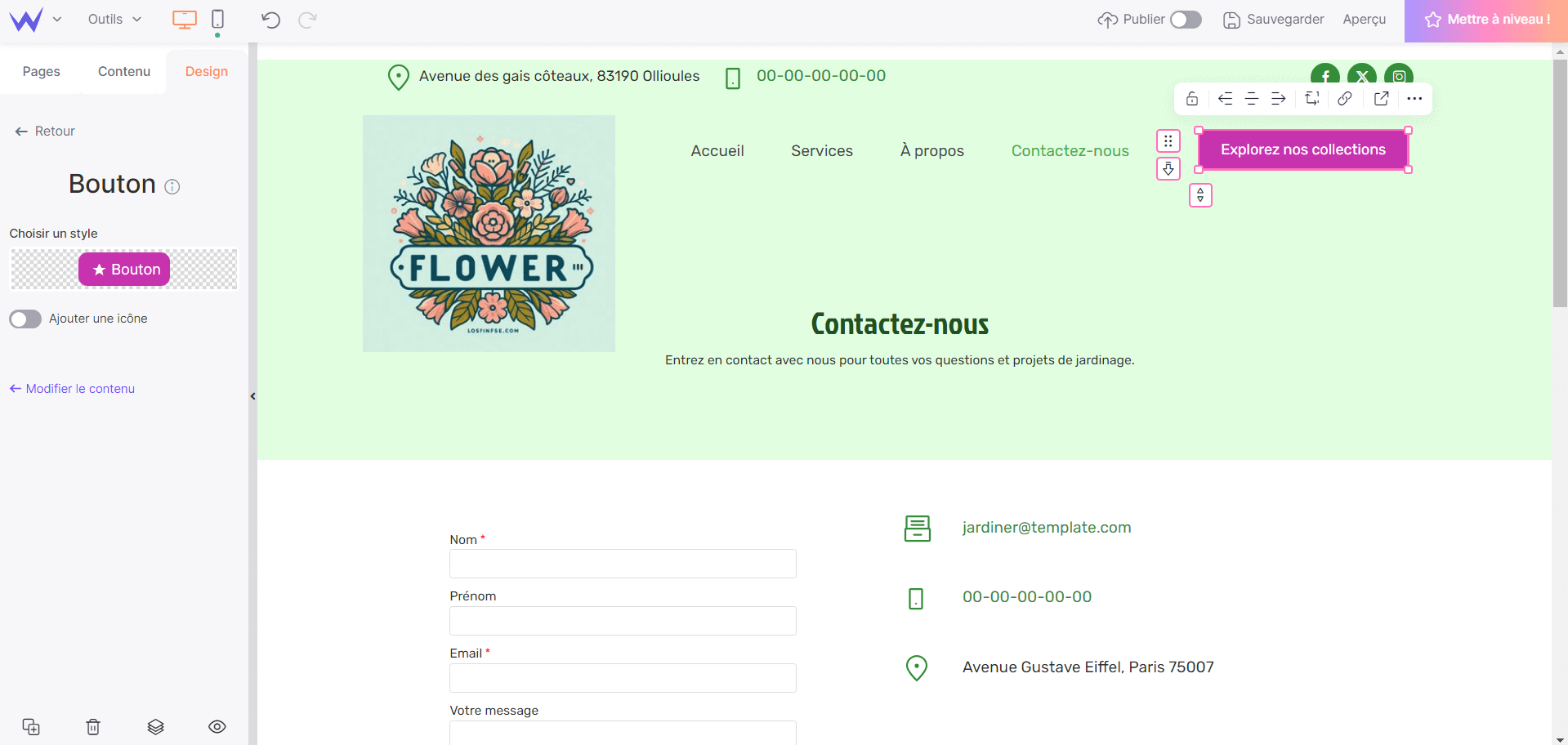 insérer un call to action sur son site bouton d'action