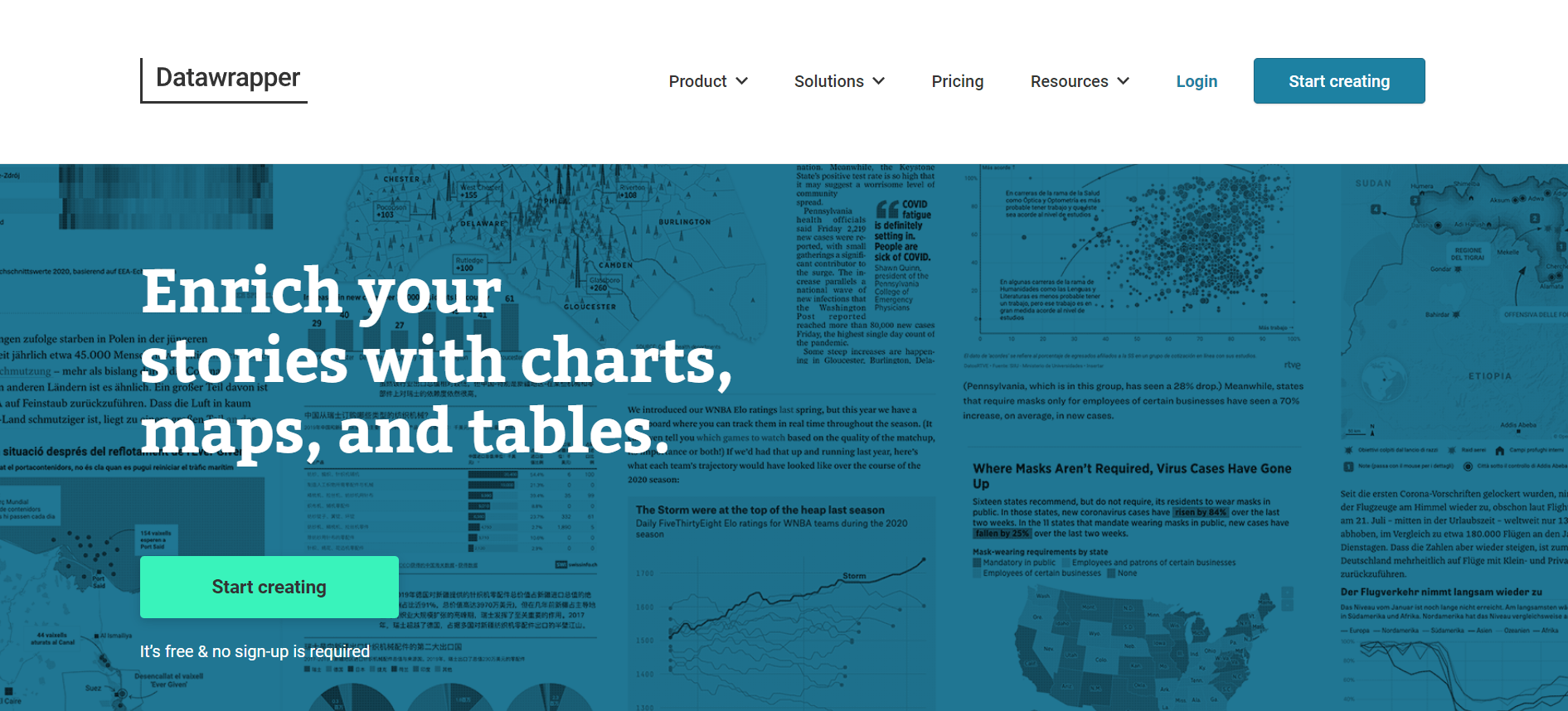 Outils de datavisualisation : Datawrapper