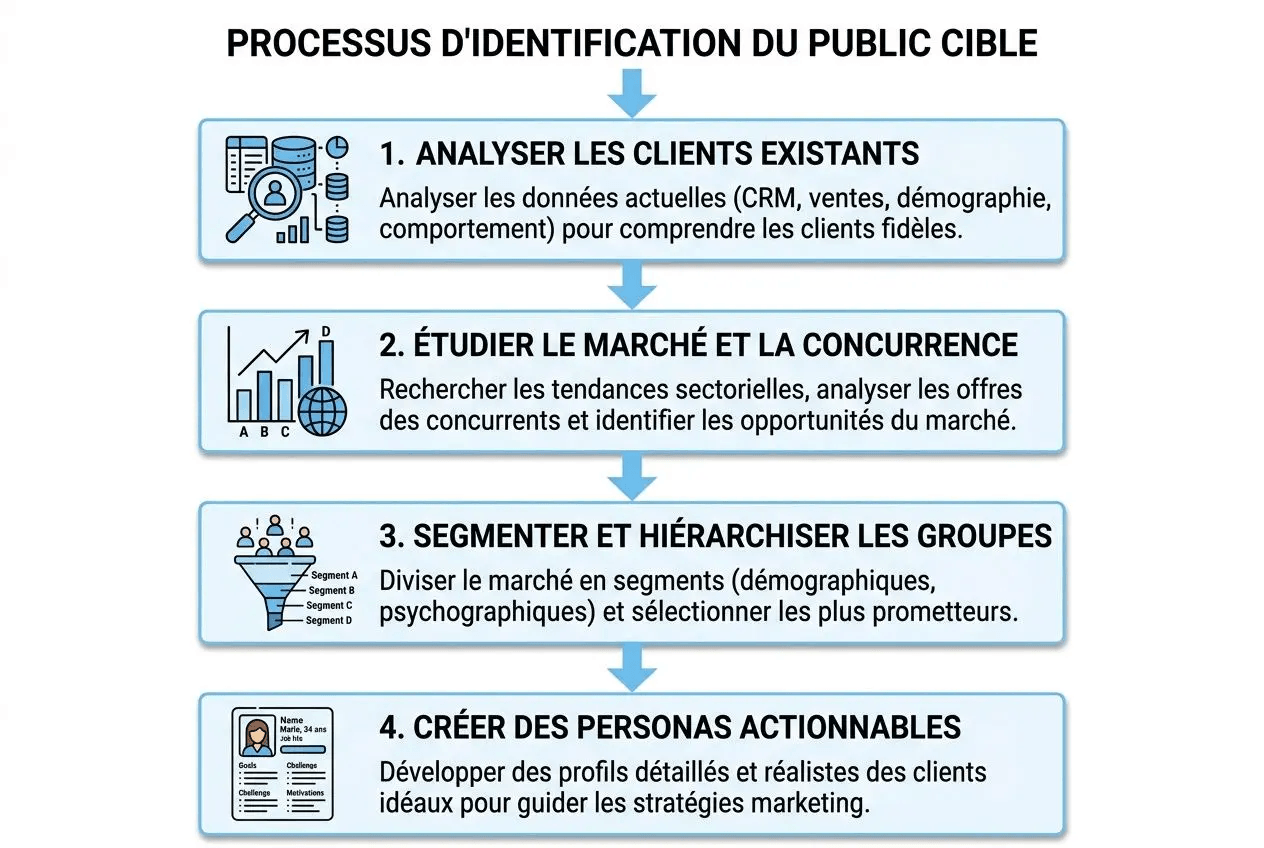 identifier cible marketing identification public cible