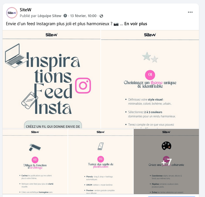 carte réseaux sociaux pour améliorer l'UI
