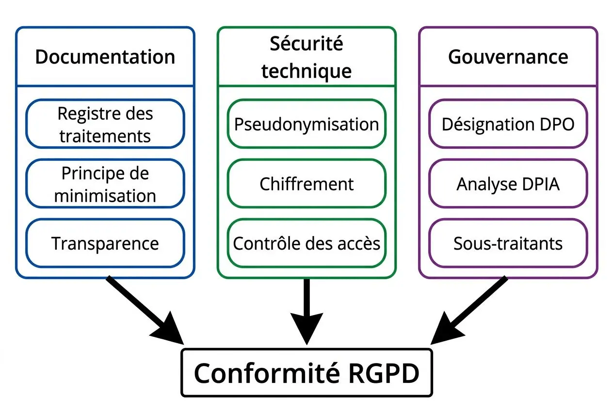 conformité légale données sensibles conformité RGPD données sensibles