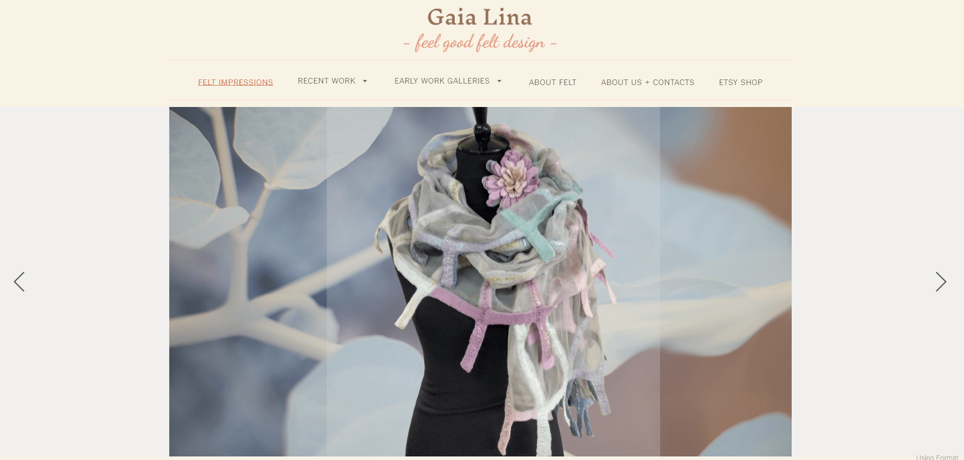 Portfolio numérique de Gaia Lina