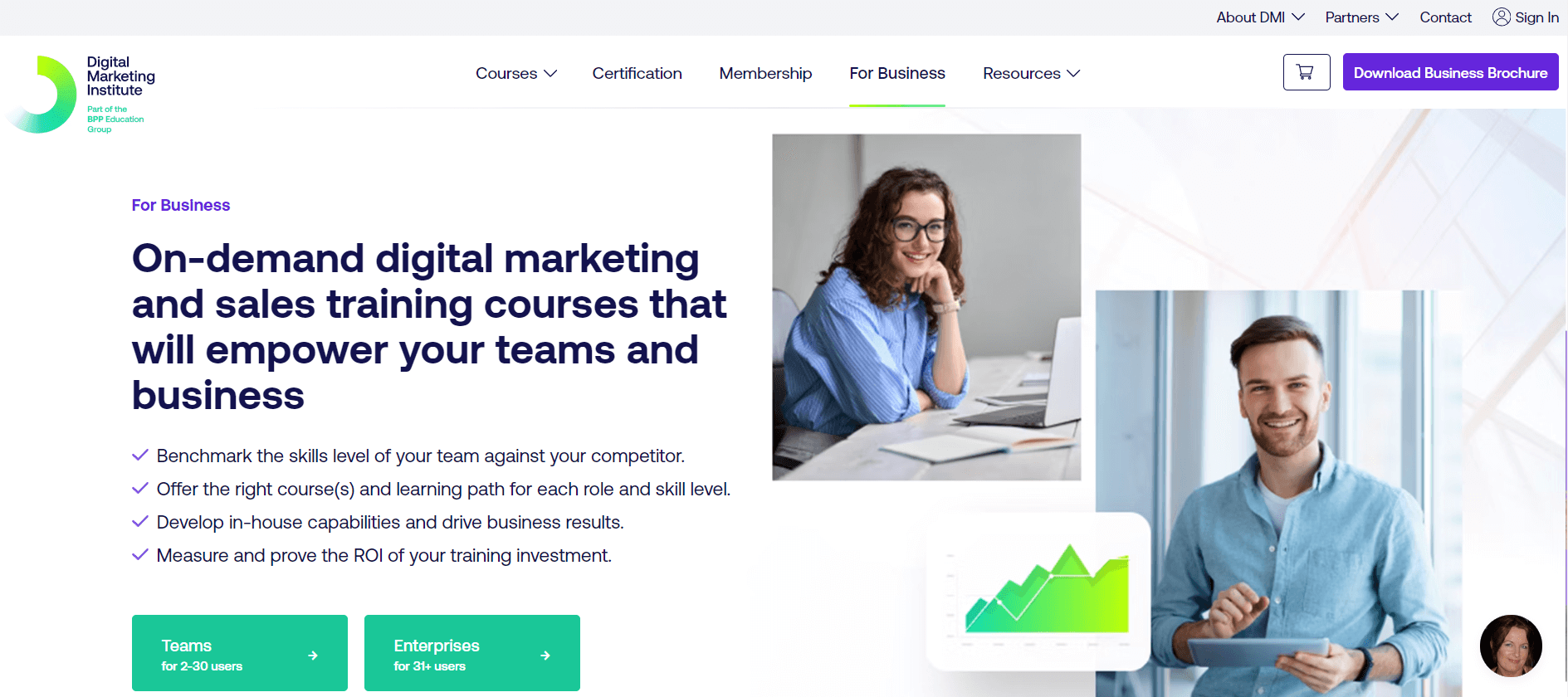 Formation e-commerce : Digital Marketing Institute