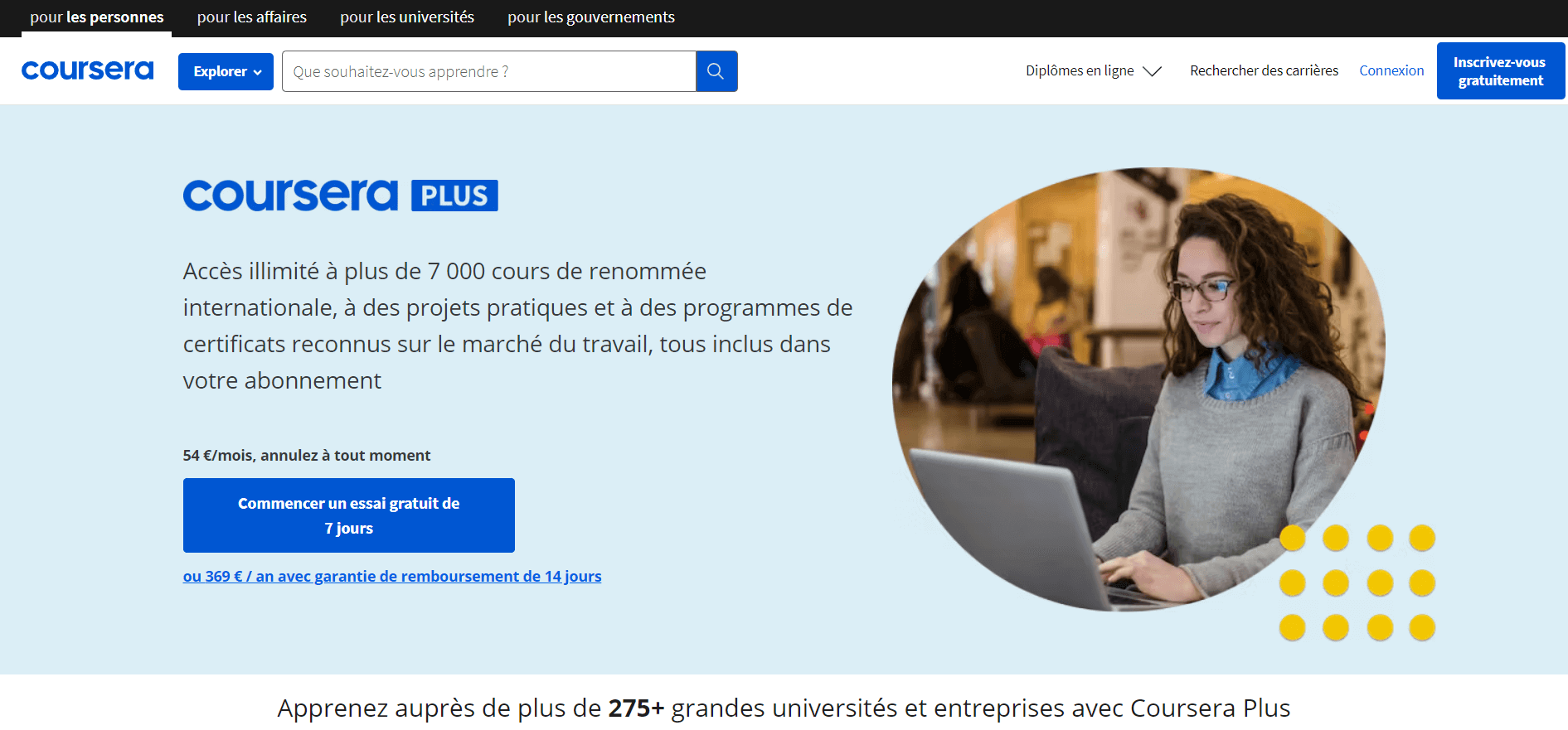 Coursera permet de dispenser des formations en ligne Donner des cours sur internet avec Coursera