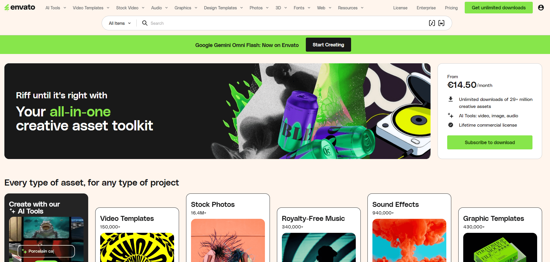 try voice acting Envato