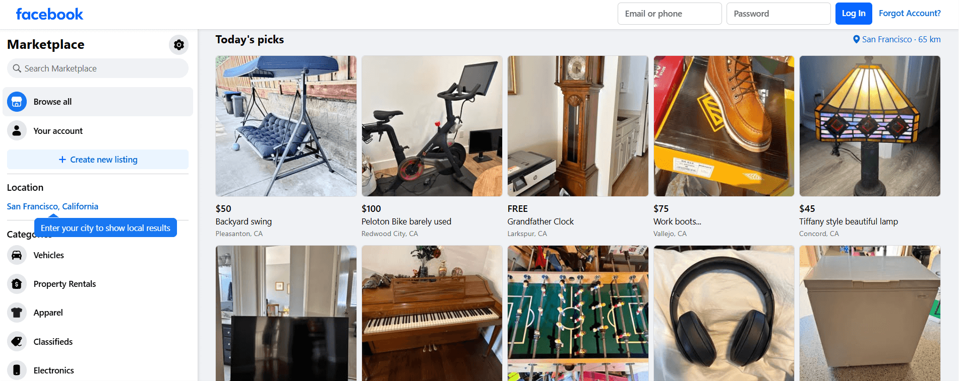 FB Marketplace Facebook Marketplace