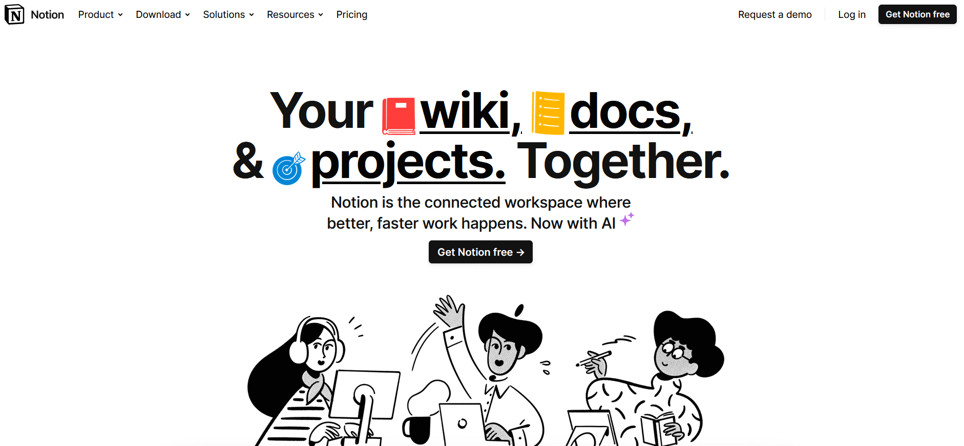 Notion pour s'organiser à distance