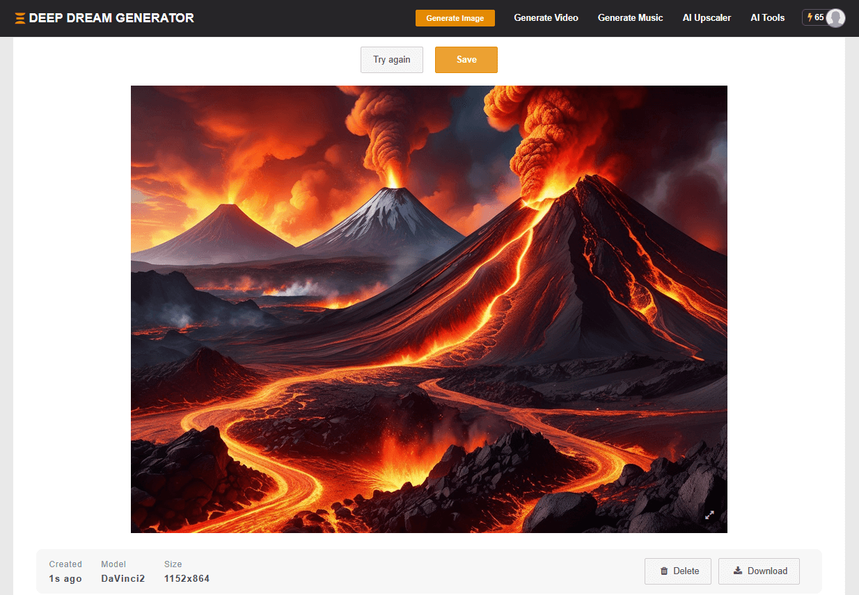 Deep Dream Generator