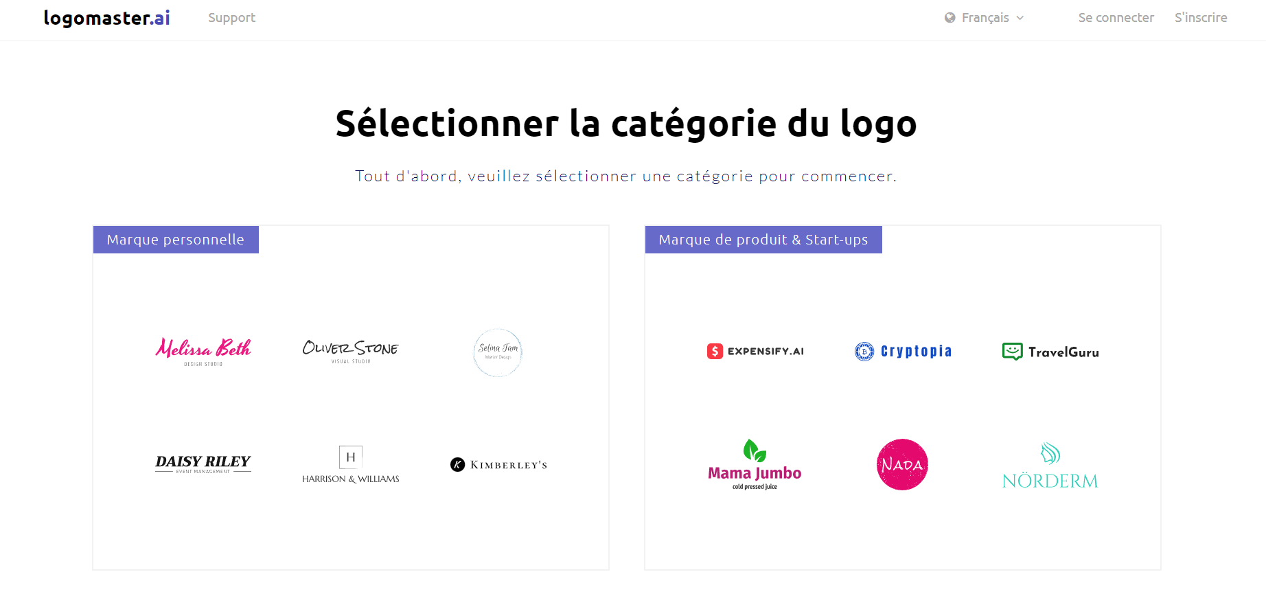 Générateur de logo IA : Logomaster.ai