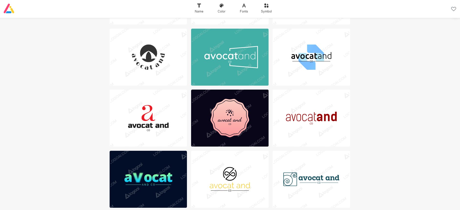 Générateur de logo IA : Logos créés avec LogoAI