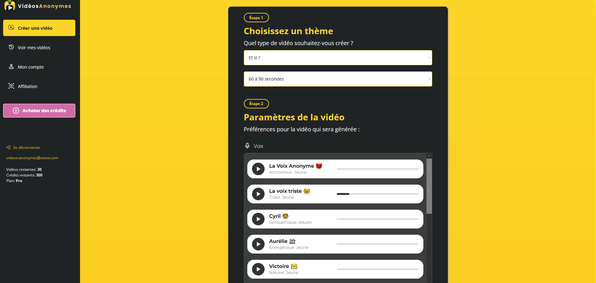 Videoanonymes