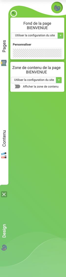 personnaliser arriere plan