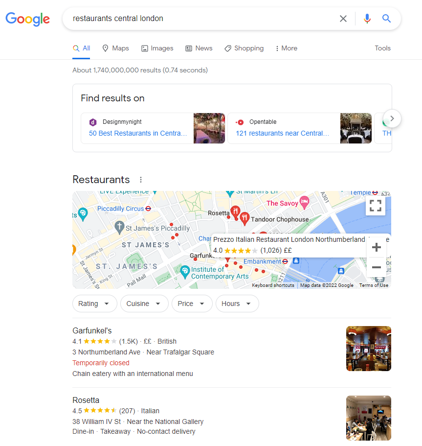 google local pack