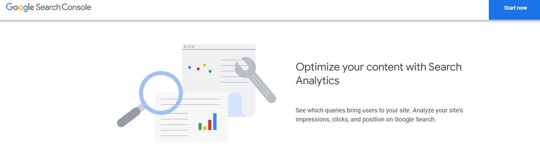 google search console