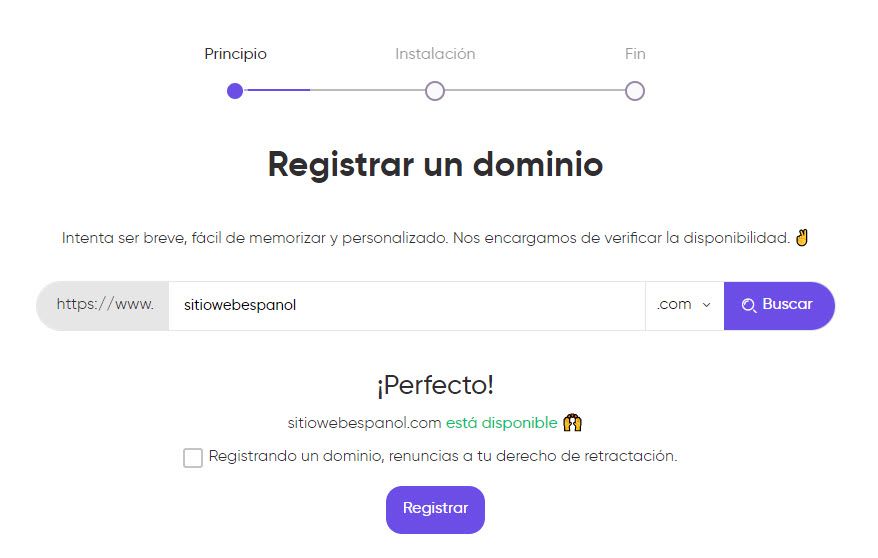 registro dominio