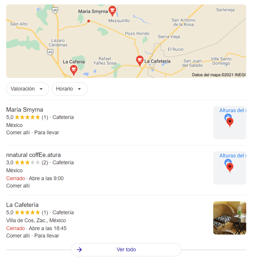 empresa google maps