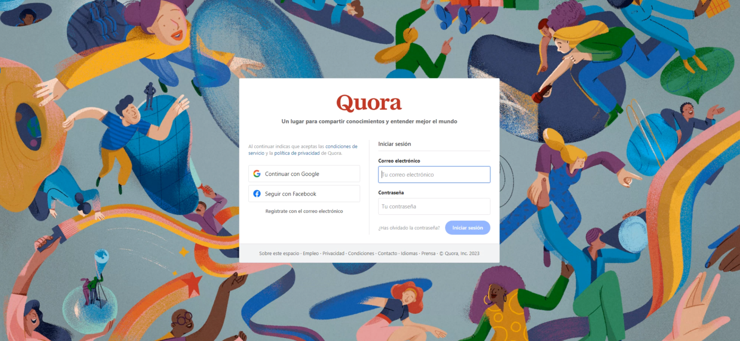 Buscadores aparte de Google: Quora