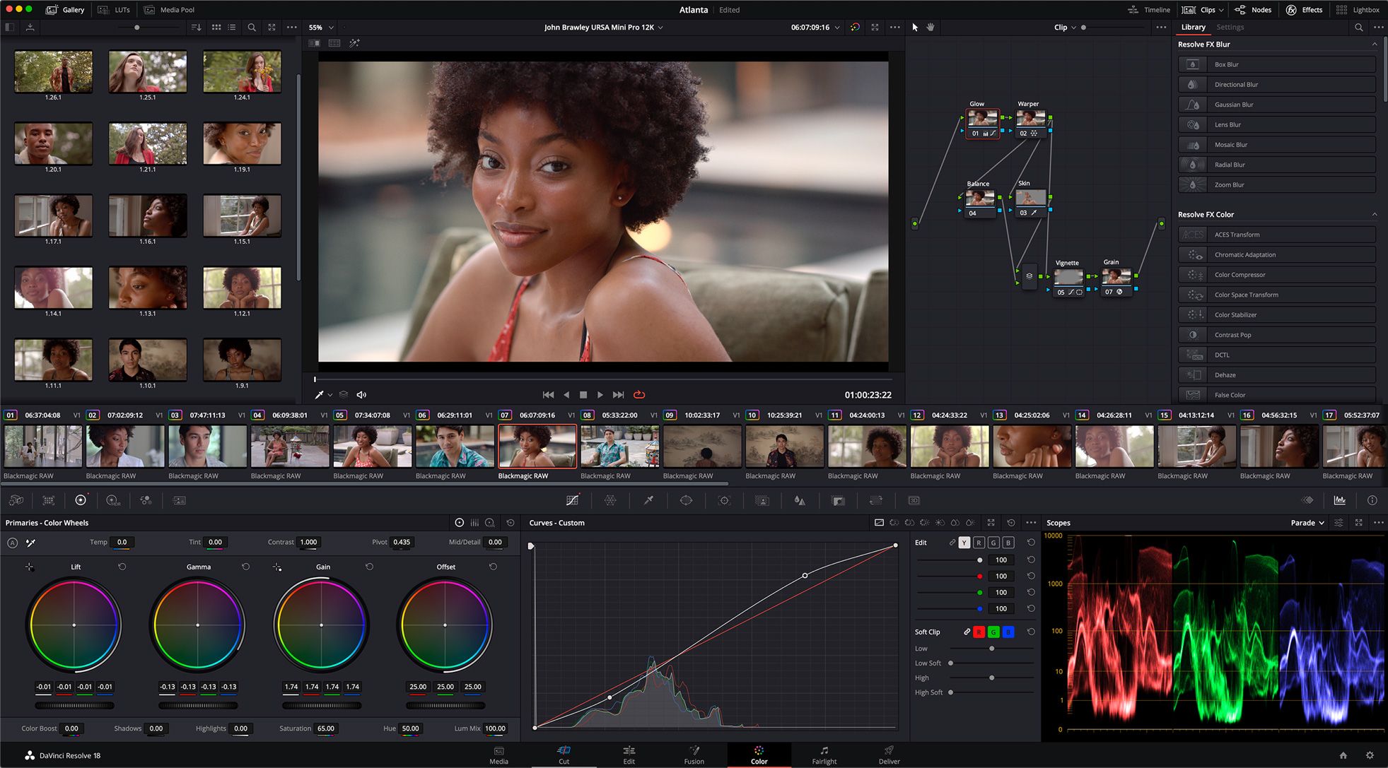 Mejores editores de video en 2023: Davinci Resolve