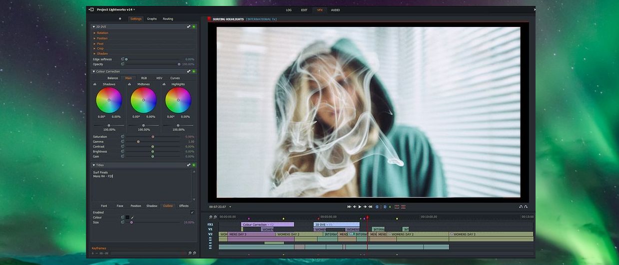 Top 5 editores de video para 2023: Lightworks