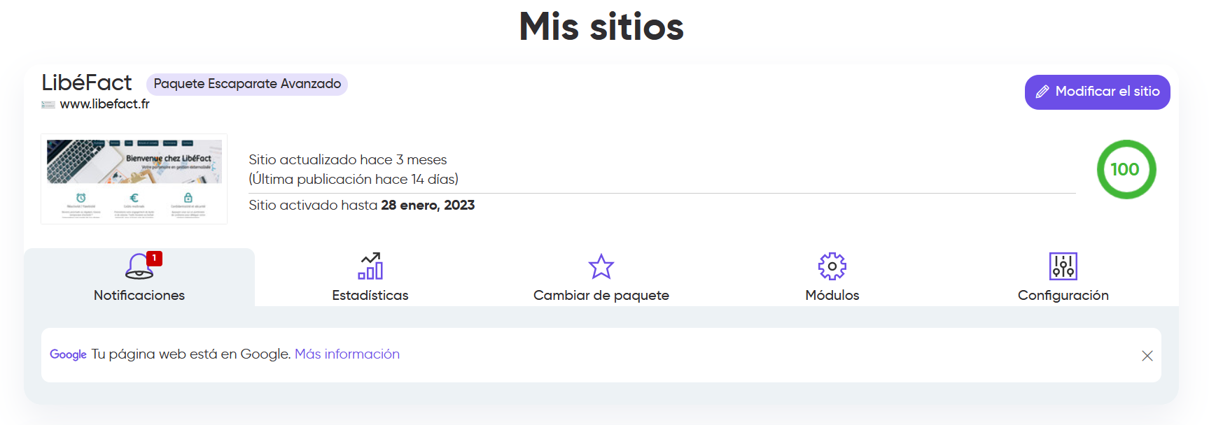 Iniciar en Google Analytics