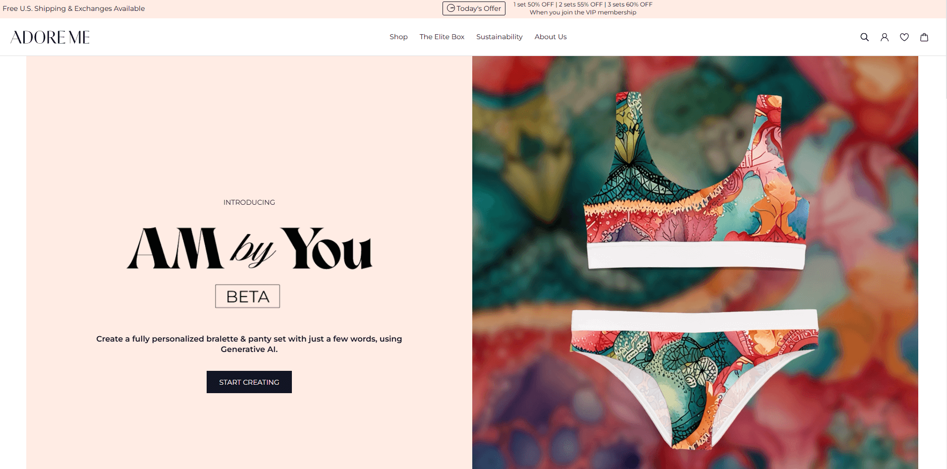 AM by You : lingerie personnalisée par IA