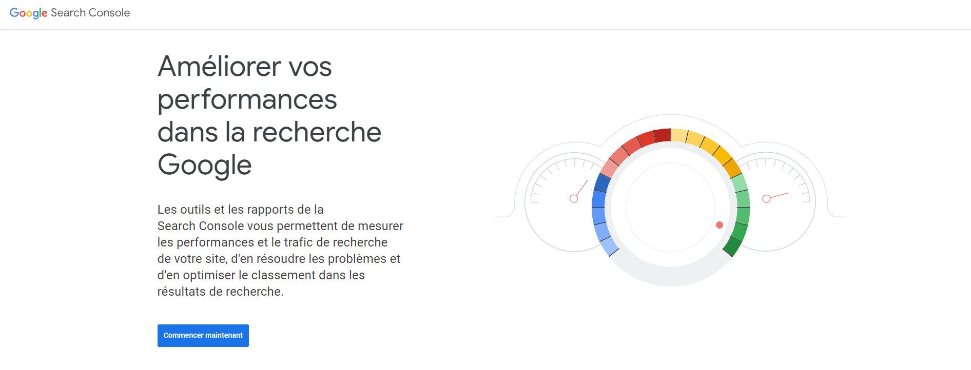 Outils pour mesure le LCP : GSC