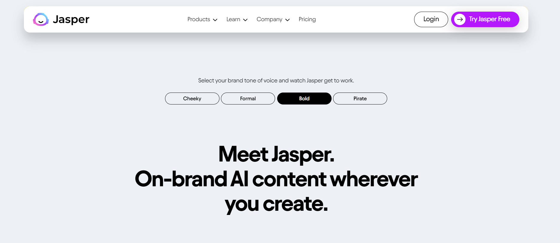 Outils IA pour le marketing : Jasper.ai