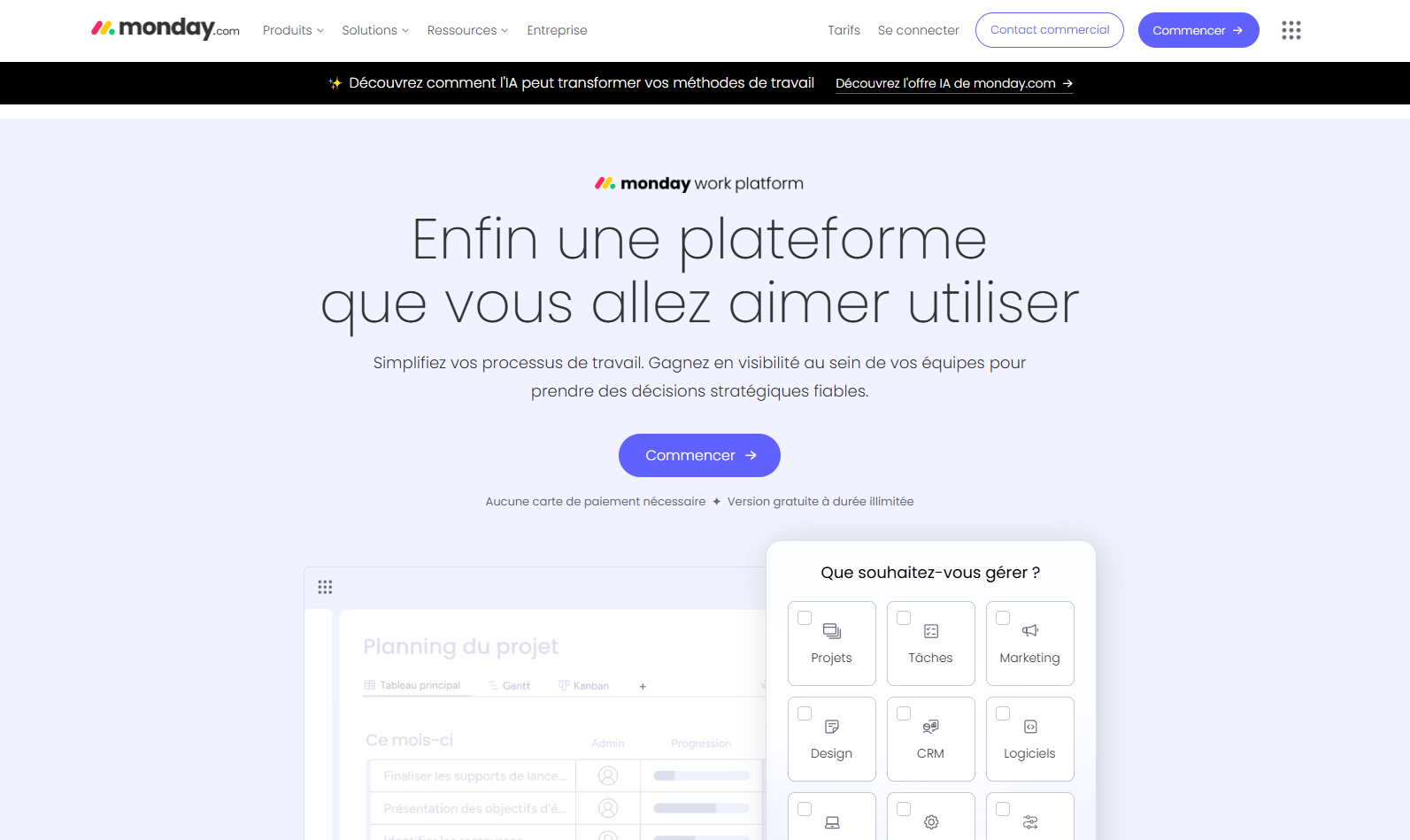 Monday pour la méthode AGILE