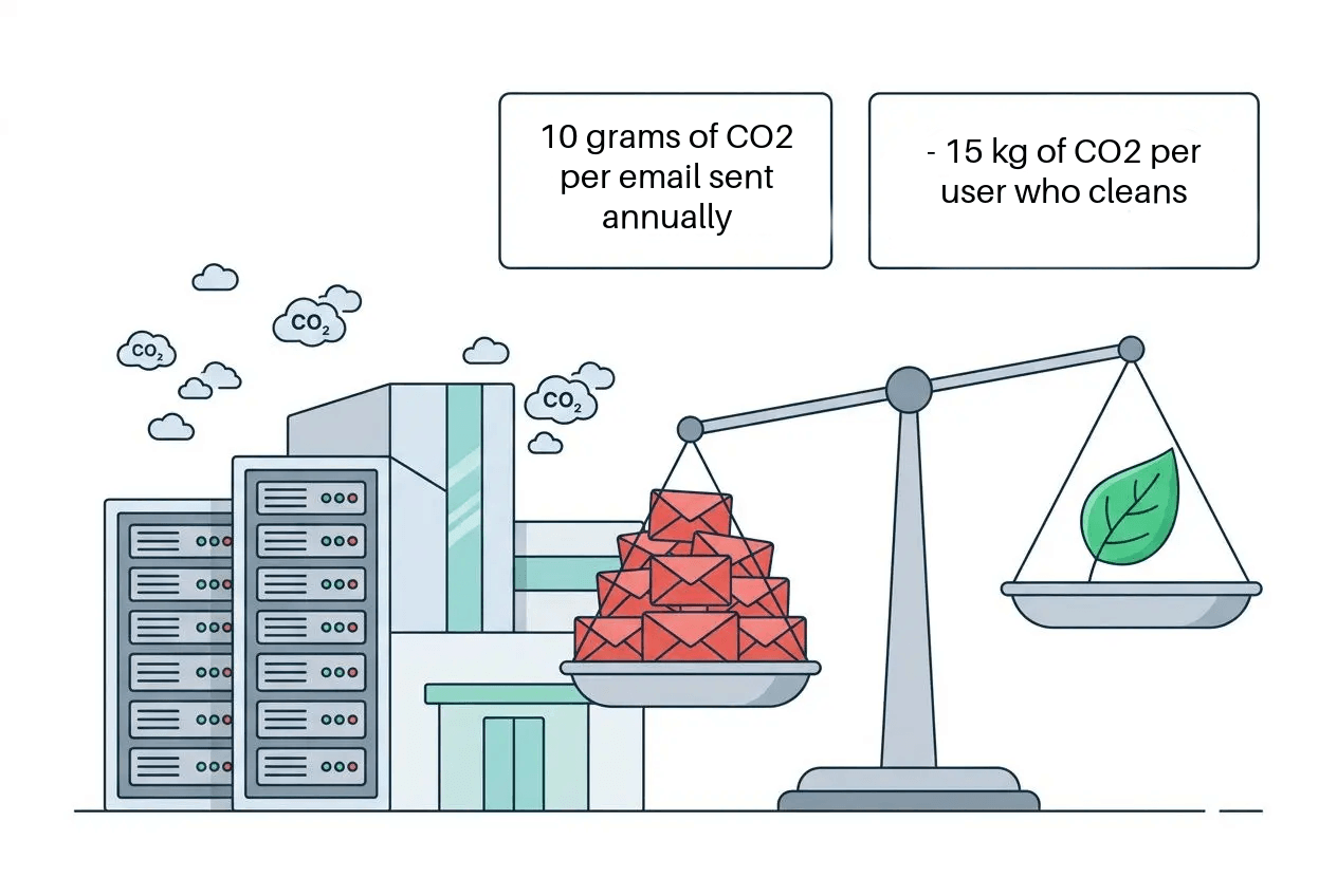 eco-friendly inbox clean up your inbox to reduce pollution